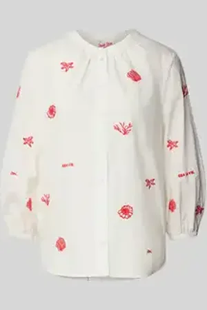 Oui Overhemdblouse met knoopsluiting