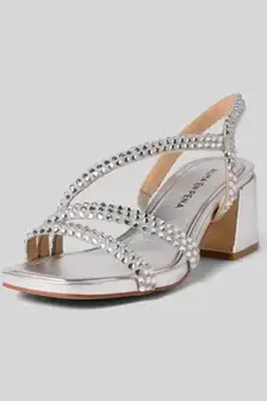 Alma en Pena Sandalette met siersteentjes