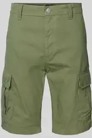 Tommy Hilfiger Regular fit korte cargobroek van puur katoen, model 