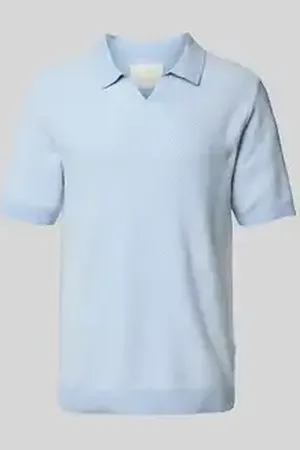 JACK & JONES Regular fit poloshirt met V-hals