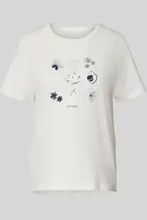 TOM TAILOR Regular fit T-shirt van puur katoen