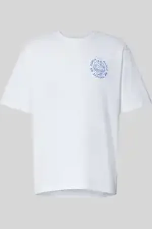 Edwin T-shirt met labelprint, model 