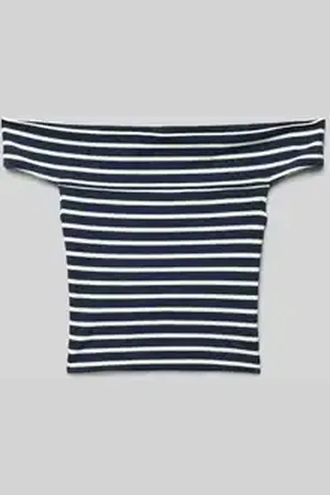 Blue Effect Tanktop in off shoulder-look