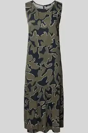 Opus Midi-jurk in laagjeslook, model 