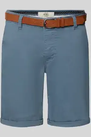 Redefined Rebel Korte regular fit chino met riem, model 
