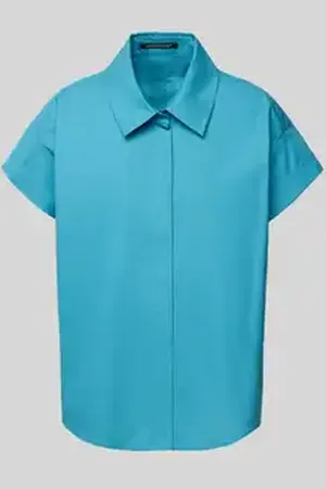Luisa Cerano Relaxed fit blouse met kapmouwen