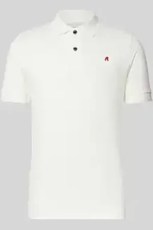 Replay Regular fit poloshirt met logostitching