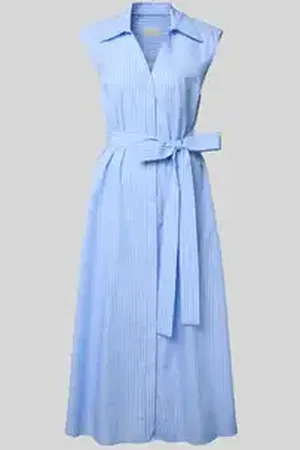 Milano Midi-jurk met tailleriem