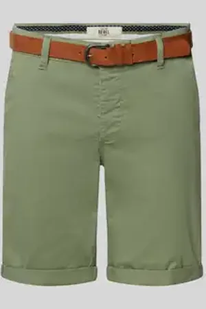 Redefined Rebel Korte regular fit chino met riem, model 