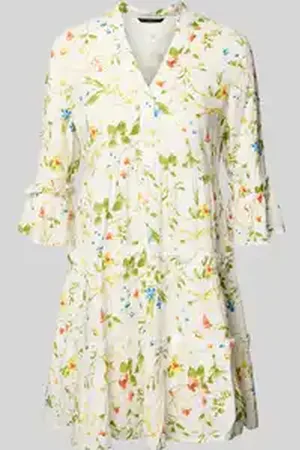 VERO MODA Mini-tuniekjurk van pure viscose, model 