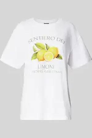 Pieces® Comfort fit T-shirt van puur katoen, model 