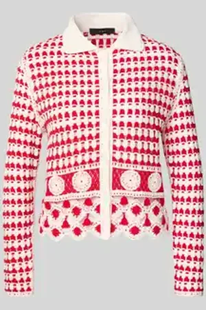 Oui Cardigan met gehaakt kant