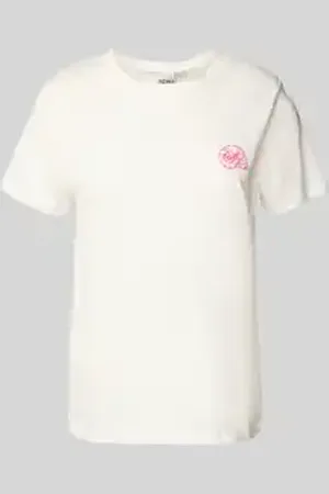 Ichi T-shirt met motiefstitching, model 