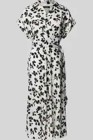 Ralph Lauren Midi-jurk met bloemenmotief in