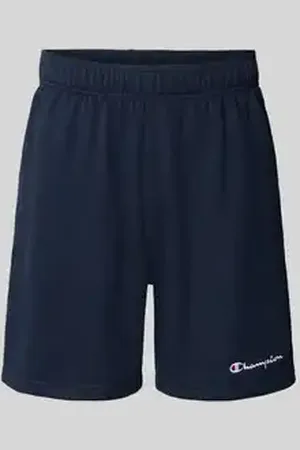 Champion Relaxed fit korte broek met labelstitching, model 
