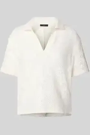 Oui Blouseshirt in gebreide look