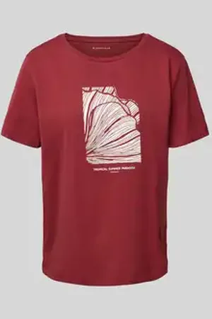 TOM TAILOR Regular fit T-shirt van puur katoen