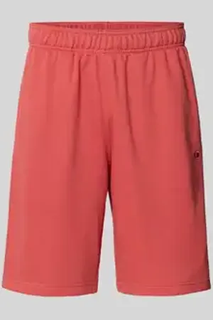 Champion Relaxed fit sweatbermuda met logostitching, model 