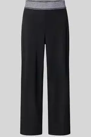 raffaello rossi Regular fit culotte met vaste persplooien, model 
