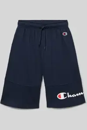 Champion Regular fit sweatshorts met labelprint