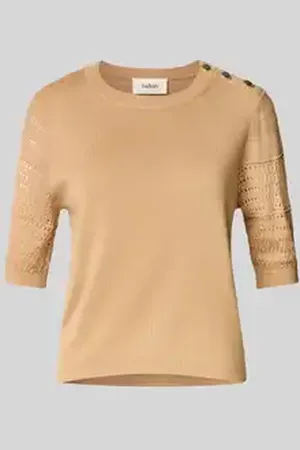 Bash Gebreide pullover met 3/4-mouwen