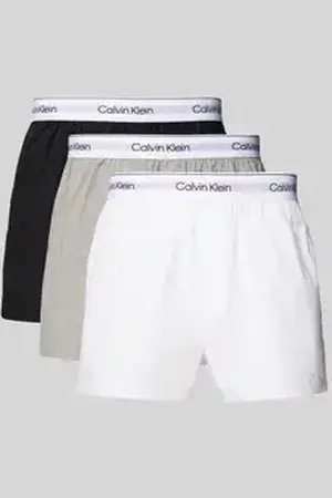 Calvin Klein Boxershort met elastische logoband in een set van 3 stuks
