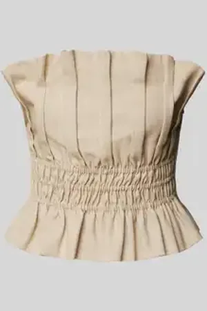 Gestuz Linnen top in strapless design