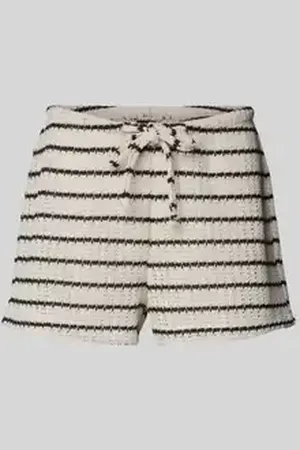 Gina Tricot Korte regular fit broek met tunnelkoord