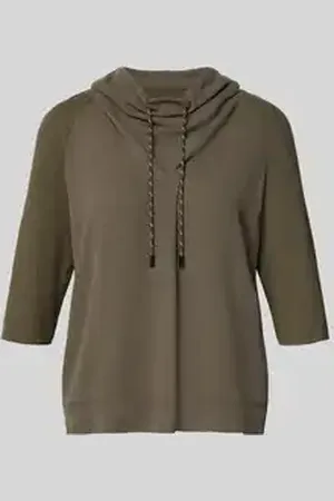 Marc Cain Sweatshirt met tunnelkoord