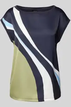s.Oliver Comfort fit blousetop van katoenmix