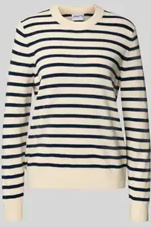 Jake*s Regular fit kasjmier pullover in gebreide look