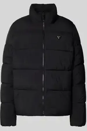 Guess Gewatteerd jack met labelapplicatie, model 