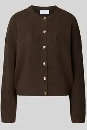 Jake*s Regular fit jack in gebreide look met ronde hals