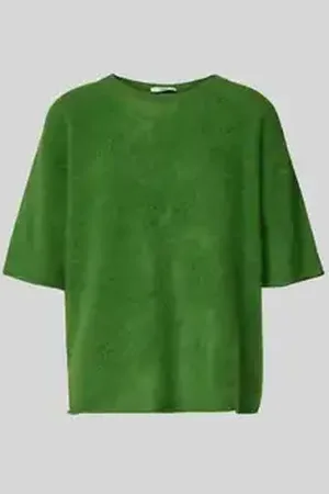 0039 Italy Gebreid shirt van kasjmiermix, model 
