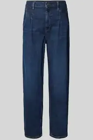 QS by s.Oliver Barrel leg jeans van katoenmix