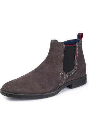 Suede heren online laarsjes