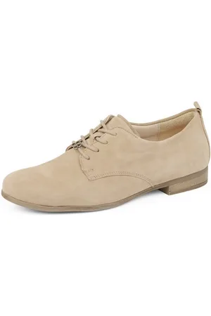 Beige veterschoenen hot sale