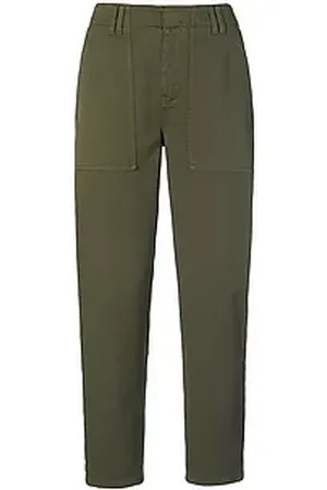 DAY.LIKE Enkellange Feminine Fit-broek haaksluiting Van