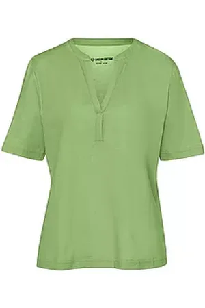 Green Cotton Overhemd Sine Van
