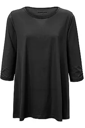Green Cotton Lang shirt Filippa 100% katoen ronde hals Van
