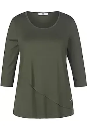 Anna Aura Shirt 3/4-mouwen en dubbele voorkant Van