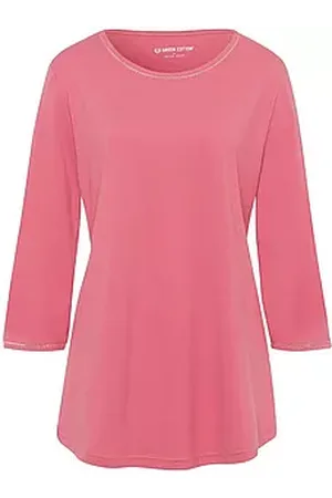 Green Cotton Shirt Ditte 100% katoen ronde hals Van