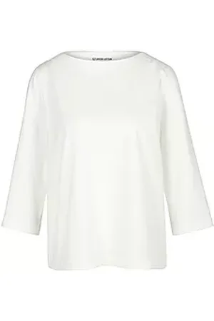 Green Cotton Shirt Maja 100% katoen Van