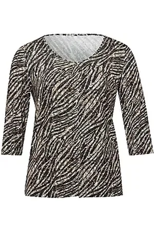 Anna Aura Shirt ronde hals en 3/4-mouwen Van