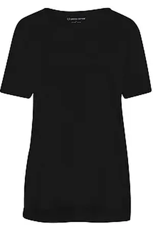 Green Cotton Shirt Benedikte 100% katoen ronde hals Van