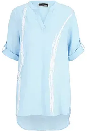 Doris Streich Linnen lange blouse Van