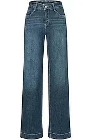 Mac Enkellange wide fit jeans Van