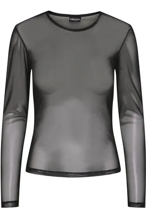 Pieces® Pcninni Top Met Lange Mouwen