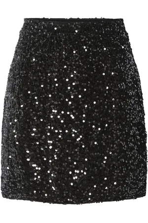 Pieces® Pckam Pailletten Minirok