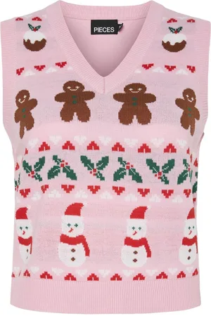 Pieces® Pcjolly Xmas Gebreid Gilet